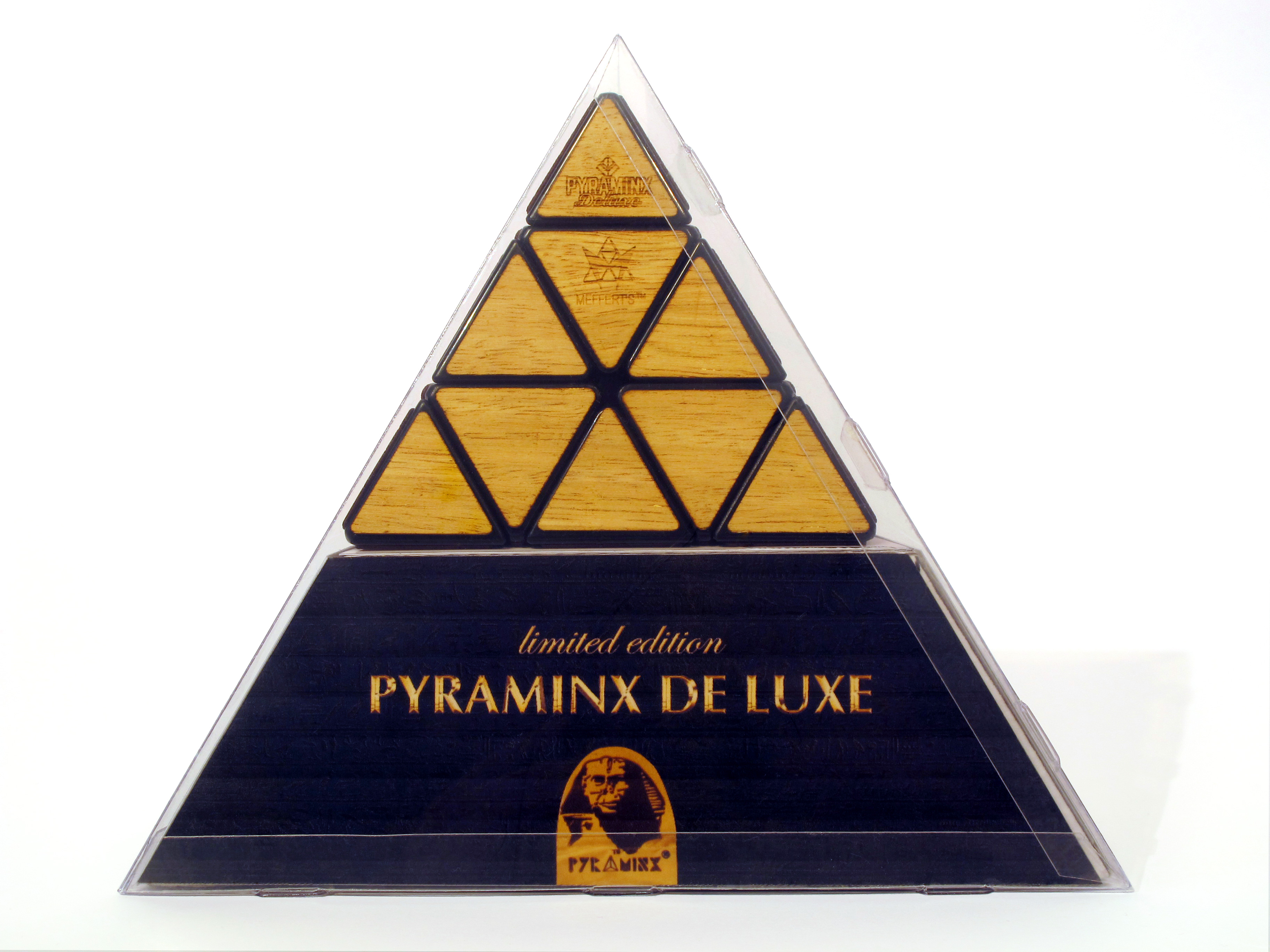 Pyraminx Deluxe - Recent Toys -package design - Mefferts Pyraminx Deluxe - Recent Toys -package design - Mefferts